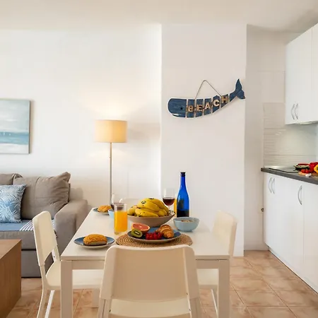 Luminoso Y Acogedor, 2 Piscinas, Playa 3 Min Apartmán Candelaria